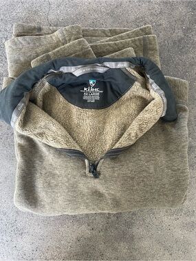 KÜHL Men's Quarter-Zip Sherpa Pullover